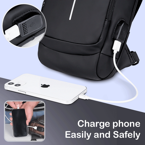 Convenient charging port