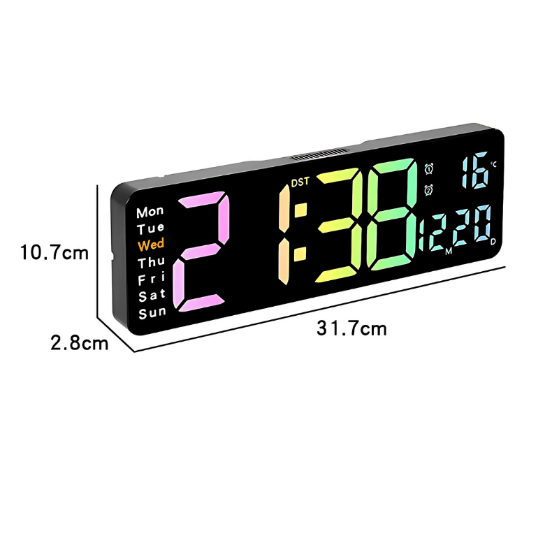 Clock Size Reference